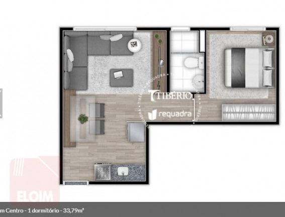 Imagem Studio com 1 Quarto à Venda, 27 m² em Brás - São Paulo Imagem Studio com 1 Quarto à Venda, 27 m² em Brás - São Paulo