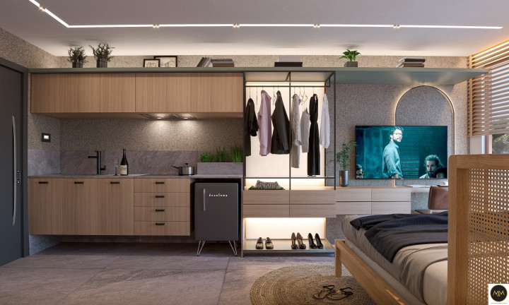 Imagem Flat com 1 Quarto à Venda, 23 m² em Jardim Oceania - João Pessoa