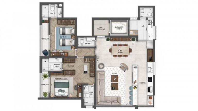 Imagem Apartamento com 3 Quartos à Venda, 138 m² em Perdizes - São Paulo Imagem Apartamento com 3 Quartos à Venda, 138 m² em Perdizes - São Paulo