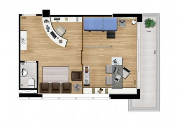 Imagem Sala Comercial à Venda, 85 m² em Jardim Do Mar - São Bernardo Do Campo
