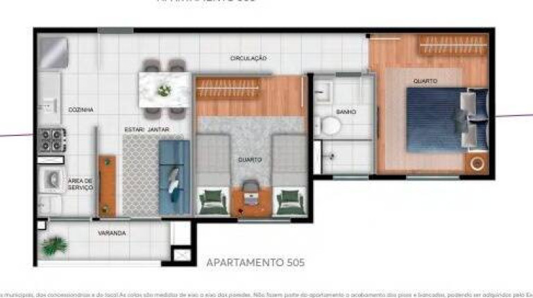 Imagem Apartamento com 2 Quartos à Venda, 44 m² em Vila Nery - São Carlos Imagem Apartamento com 2 Quartos à Venda, 44 m² em Vila Nery - São Carlos