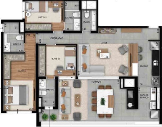 Imagem Apartamento com 3 Quartos à Venda, 120 m² em Butantã - São Paulo Imagem Apartamento com 3 Quartos à Venda, 120 m² em Butantã - São Paulo