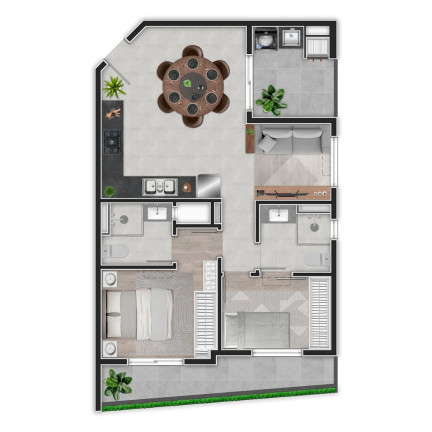 Imagem Cobertura com 3 Quartos à Venda, 101 m² em Bom Retiro - Curitiba