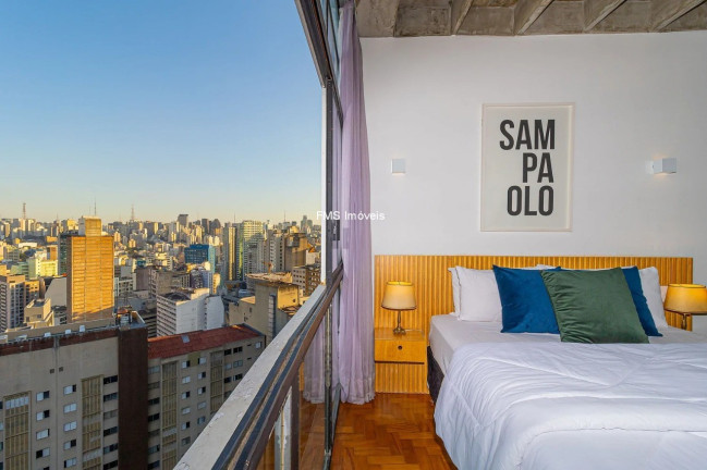 Imagem Imóvel com 1 Quarto à Venda, 28 m² em República - São Paulo