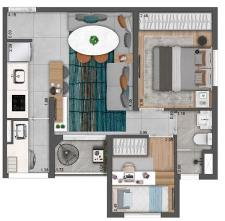 Imagem Apartamento com 2 Quartos à Venda, 38 m² em Imirim - São Paulo Imagem Apartamento com 2 Quartos à Venda, 38 m² em Imirim - São Paulo