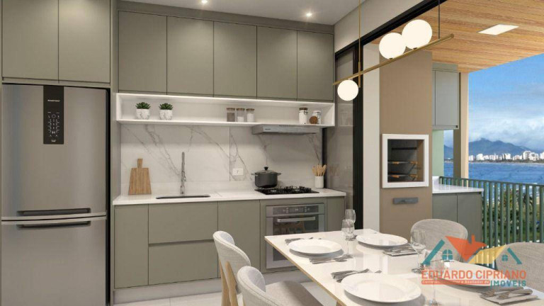 Imagem Apartamento com 3 Quartos à Venda, 119 m² em Centro - Caraguatatuba