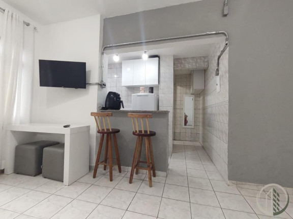 Imagem Kitnet com 1 Quarto para Alugar, 35 m² em Itararé - São Vicente