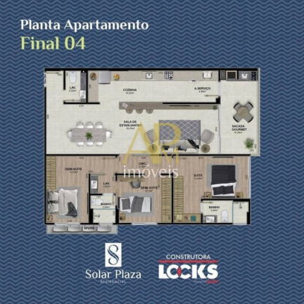 Imagem Apartamento com 3 Quartos à Venda, 118 m² em Capoeiras - Florianópolis Imagem Apartamento com 3 Quartos à Venda, 118 m² em Capoeiras - Florianópolis
