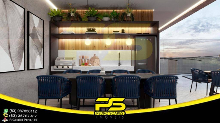 Imagem Apartamento com 3 Quartos à Venda, 90 m² em Aeroclube - João Pessoa