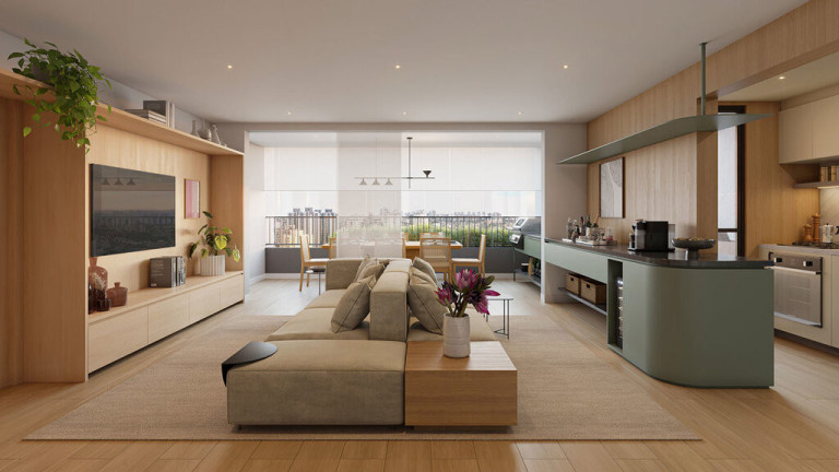Imagem Apartamento com 3 Quartos à Venda, 86 m² em Mirandópolis - São Paulo