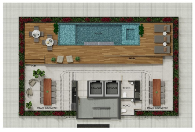Imagem Apartamento com 1 Quarto à Venda, 26 m² em Cabo Branco - João Pessoa Imagem Apartamento com 1 Quarto à Venda, 26 m² em Cabo Branco - João Pessoa
