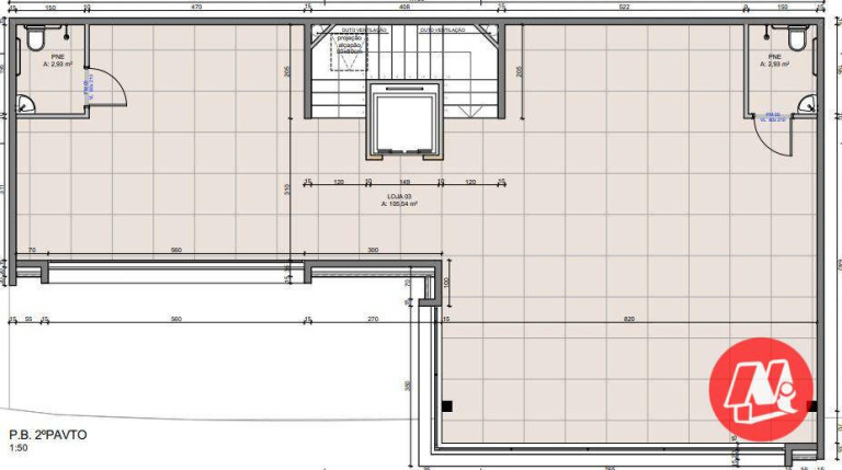 Imagem Loja para Alugar, 105 m² em Bela Vista - Porto Alegre Imagem Loja para Alugar, 105 m² em Bela Vista - Porto Alegre