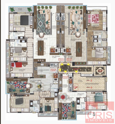 Imagem Apartamento com 2 Quartos à Venda, 125 m² em Botafogo - Bento Gonçalves Imagem Apartamento com 2 Quartos à Venda, 125 m² em Botafogo - Bento Gonçalves