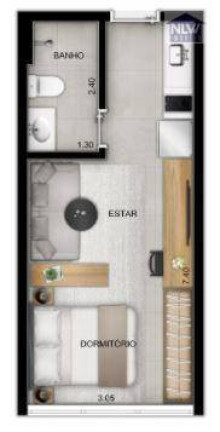 Studio com 1 Quarto à Venda, 28 m² em Vila Mariana - São Paulo