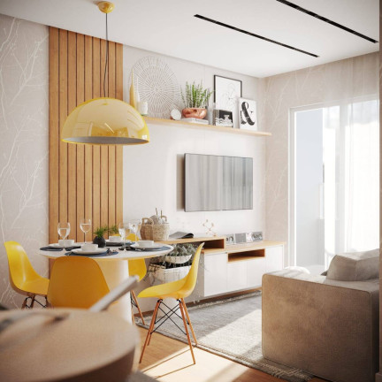 Imagem Apartamento com 2 Quartos à Venda, 51 m² em Parque Residencial Flamboyant - São José Dos Campos