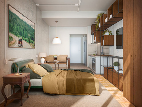 Imagem Imóvel com 1 Quarto à Venda, 25 m² em Centro - São Paulo Imagem Imóvel com 1 Quarto à Venda, 25 m² em Centro - São Paulo