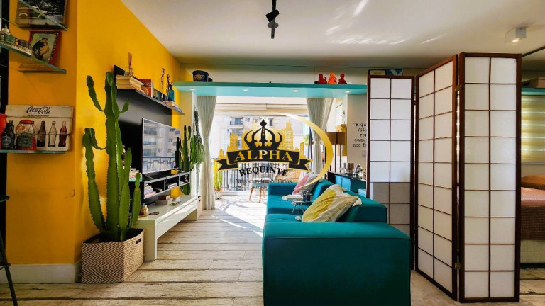 Imagem Apartamento com 1 Quarto à Venda, 50 m² em Alphaville - Barueri