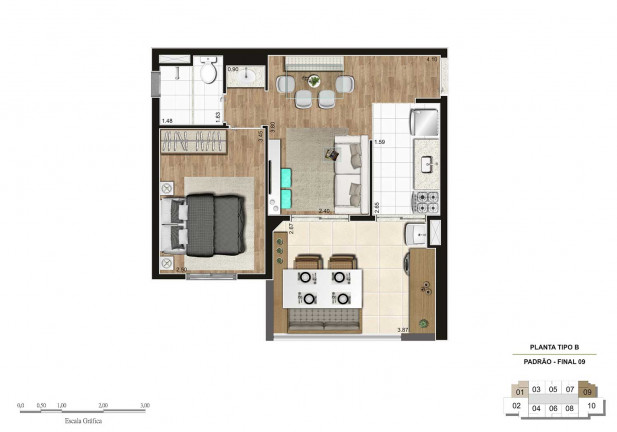 Imagem Apartamento com 1 Quarto à Venda, 38 m² em Brás - São Paulo Imagem Apartamento com 1 Quarto à Venda, 38 m² em Brás - São Paulo