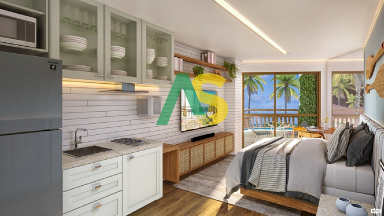 Imagem Flat com 1 Quarto à Venda, 50 m² em Praia Dos Carneiros - Tamandaré Imagem Flat com 1 Quarto à Venda, 50 m² em Praia Dos Carneiros - Tamandaré