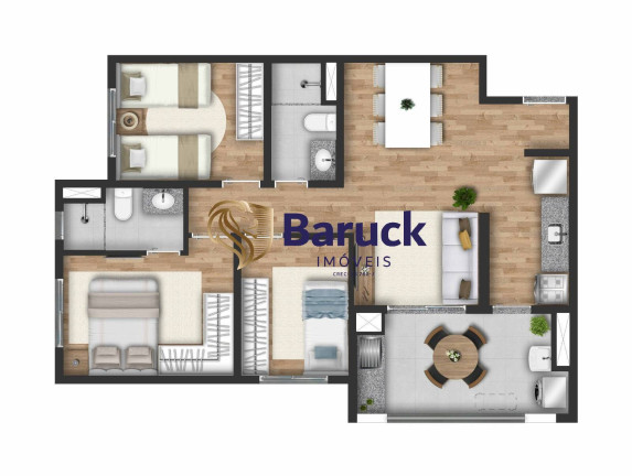 Imagem Apartamento com 3 Quartos à Venda, em Jurubatuba - São Paulo Imagem Apartamento com 3 Quartos à Venda, em Jurubatuba - São Paulo