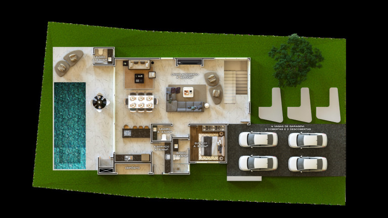 Imagem Casa com 4 Quartos à Venda, em Santa Regina - Camboriú Imagem Casa com 4 Quartos à Venda, em Santa Regina - Camboriú