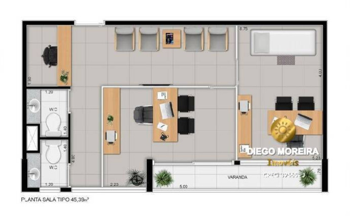 Imagem Sala Comercial à Venda, 42 m² em Atibaia Jardim - Atibaia Imagem Sala Comercial à Venda, 42 m² em Atibaia Jardim - Atibaia