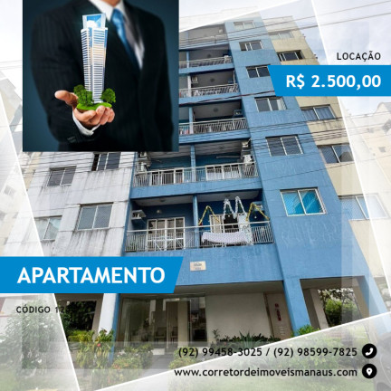 Imagem Apartamento com 2 Quartos para Alugar, 42 m² em Compensa - Manaus Imagem Apartamento com 2 Quartos para Alugar, 42 m² em Compensa - Manaus