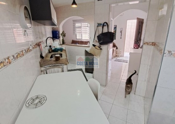 Imagem Casa com 3 Quartos à Venda, 105 m² em Embaré - Santos Imagem Casa com 3 Quartos à Venda, 105 m² em Embaré - Santos