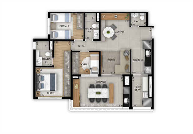 Imagem Apartamento com 3 Quartos à Venda, 90 m² em Tatuapé - São Paulo Imagem Apartamento com 3 Quartos à Venda, 90 m² em Tatuapé - São Paulo