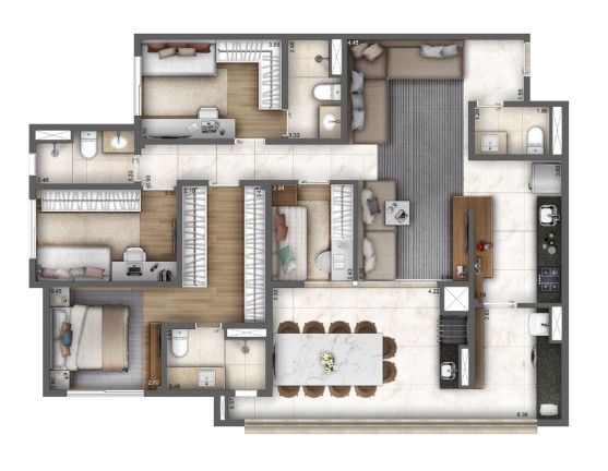 Imagem Apartamento com 2 Quartos à Venda, 71 m² em Ipiranga - São Paulo