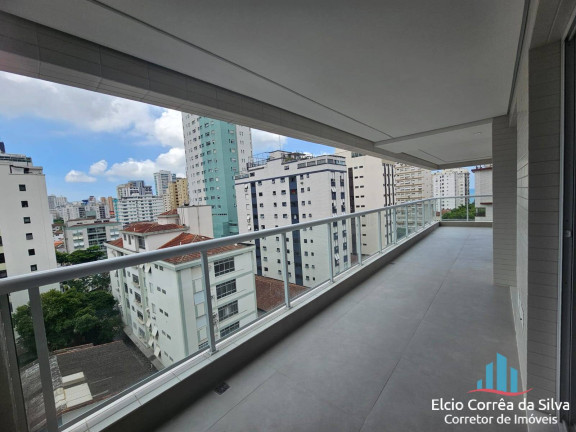 Imagem Apartamento com 3 Quartos à Venda, 133 m² em Aparecida - Santos Imagem Apartamento com 3 Quartos à Venda, 133 m² em Aparecida - Santos