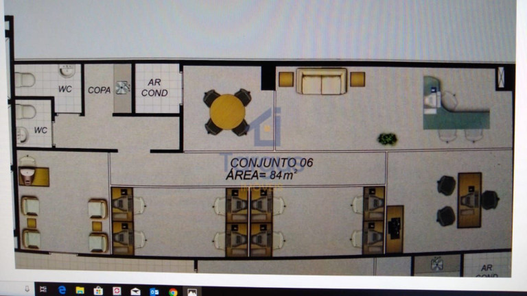 Imagem Sala Comercial à Venda, 84 m² em Centro - Santo André