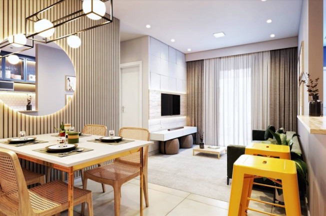 Imagem Apartamento com 2 Quartos à Venda, 67 m² em Guilhermina - Praia Grande