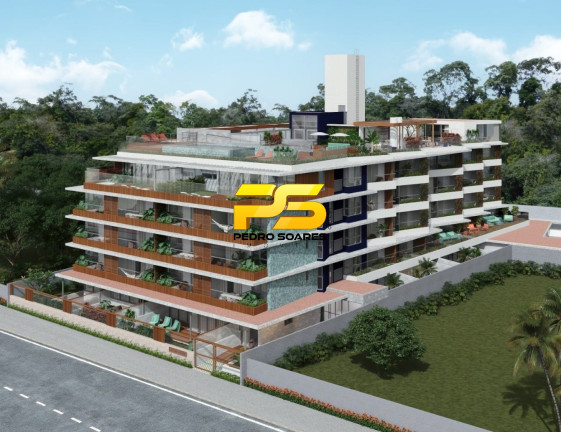Apartamento com 2 Quartos à Venda, 61 m² em Cabo Branco - João Pessoa