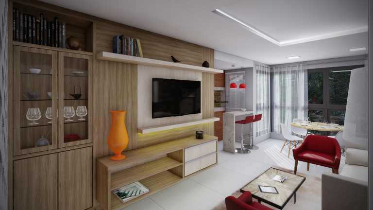 Imagem Apartamento com 1 Quarto à Venda, 55 m² em Centro - Canela Imagem Apartamento com 1 Quarto à Venda, 55 m² em Centro - Canela