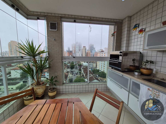 Imagem Apartamento com 3 Quartos à Venda, 123 m² em Pompéia - Santos