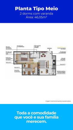 Imagem Apartamento com 2 Quartos à Venda,  em Jardim Monte Carlo - Indaiatuba