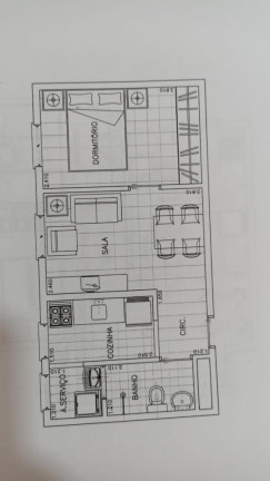 Imagem Apartamento com 1 Quarto à Venda, 35 m² em Luz - São Paulo