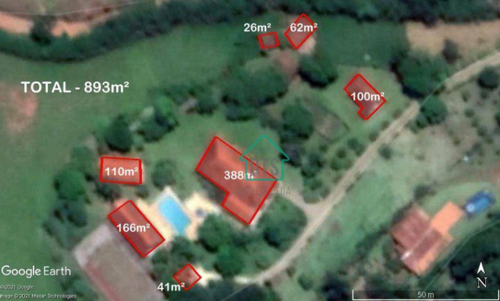 Fazenda à Venda, 1.059 m² em Cunha - Cunha