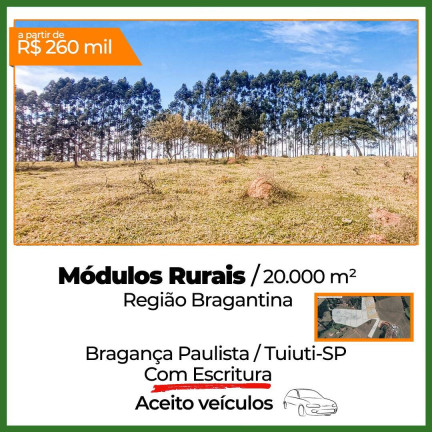 Imagem Terreno à Venda, 21.000 m² em Tuiuti Imagem Terreno à Venda, 21.000 m² em Tuiuti