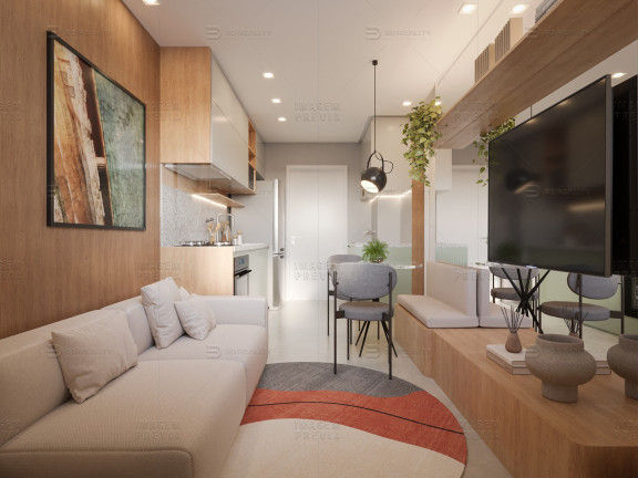 Imagem Apartamento com 3 Quartos à Venda, 51 m² em Santo Amaro - São Paulo