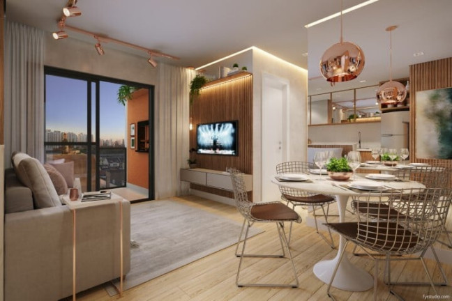 Imagem Apartamento com 1 Quarto à Venda, 33 m² em Portão - Curitiba Imagem Apartamento com 1 Quarto à Venda, 33 m² em Portão - Curitiba