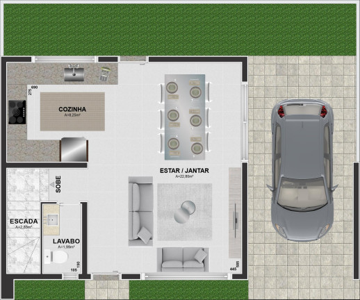 Imagem Casa com 3 Quartos à Venda, 120 m² em Portão - Curitiba Imagem Casa com 3 Quartos à Venda, 120 m² em Portão - Curitiba
