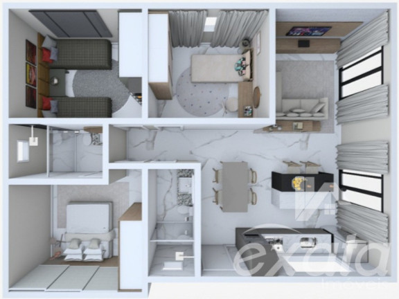 Imagem Casa com 3 Quartos para Alugar ou Temporada, 78 m² em Enseada De Jacaraípe - Serra