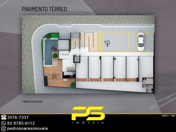 Imagem Apartamento com 1 Quarto à Venda, 35 m² em Tambauzinho - João Pessoa Imagem Apartamento com 1 Quarto à Venda, 35 m² em Tambauzinho - João Pessoa