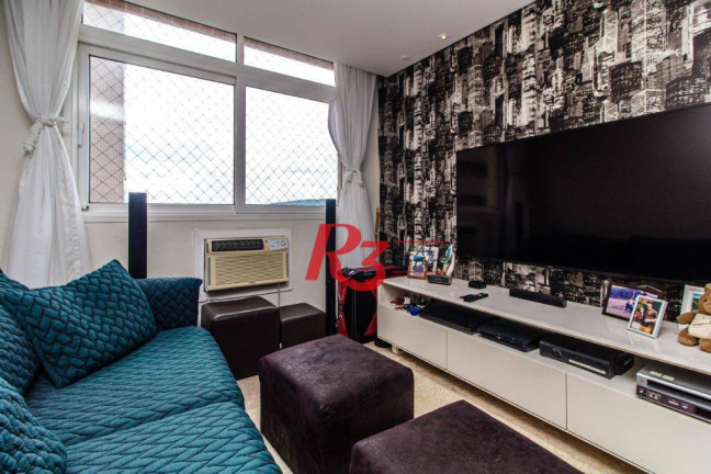 Imagem Apartamento com 3 Quartos à Venda, 190 m² em José Menino - Santos