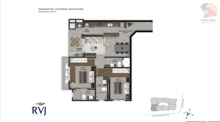 Imagem Apartamento com 2 Quartos à Venda, 7.504 m² em Trindade - Florianópolis