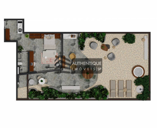 Imagem Apartamento com 1 Quarto à Venda, 122 m² em Jardins - São Paulo Imagem Apartamento com 1 Quarto à Venda, 122 m² em Jardins - São Paulo