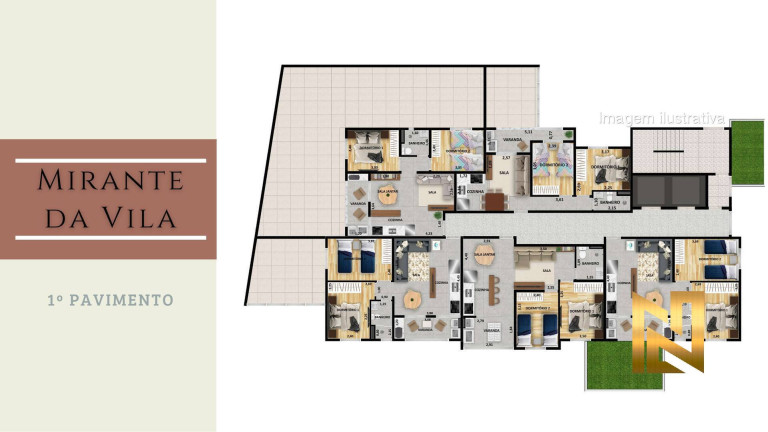 Imagem Apartamento com 2 Quartos à Venda, 42 m² em Vila Ré - São Paulo