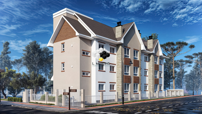 Imagem Apartamento com 2 Quartos à Venda, 59 m² em Moura - Gramado